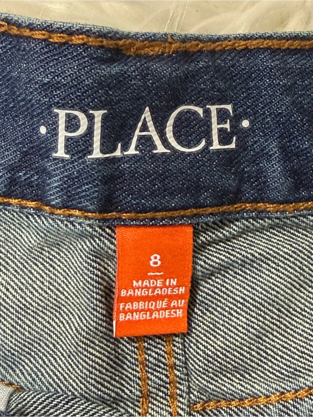 The Children’s Place Distressed Denim Shorts in Medium Wash - Boys Size 8